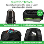 The Island Hopper Travel Backpack 28L