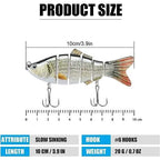 3-Pack: Fishing Lures for Bass Trout