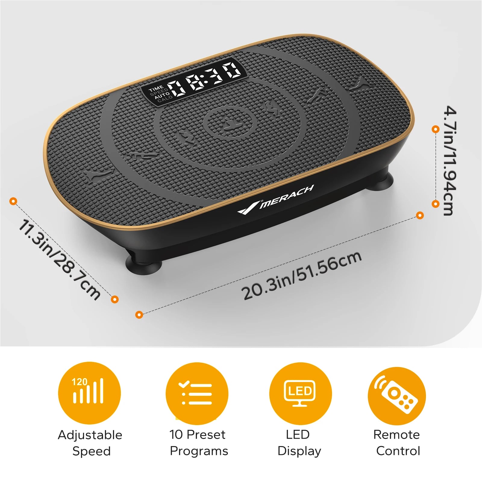 Vibration Plate Exercise Machine