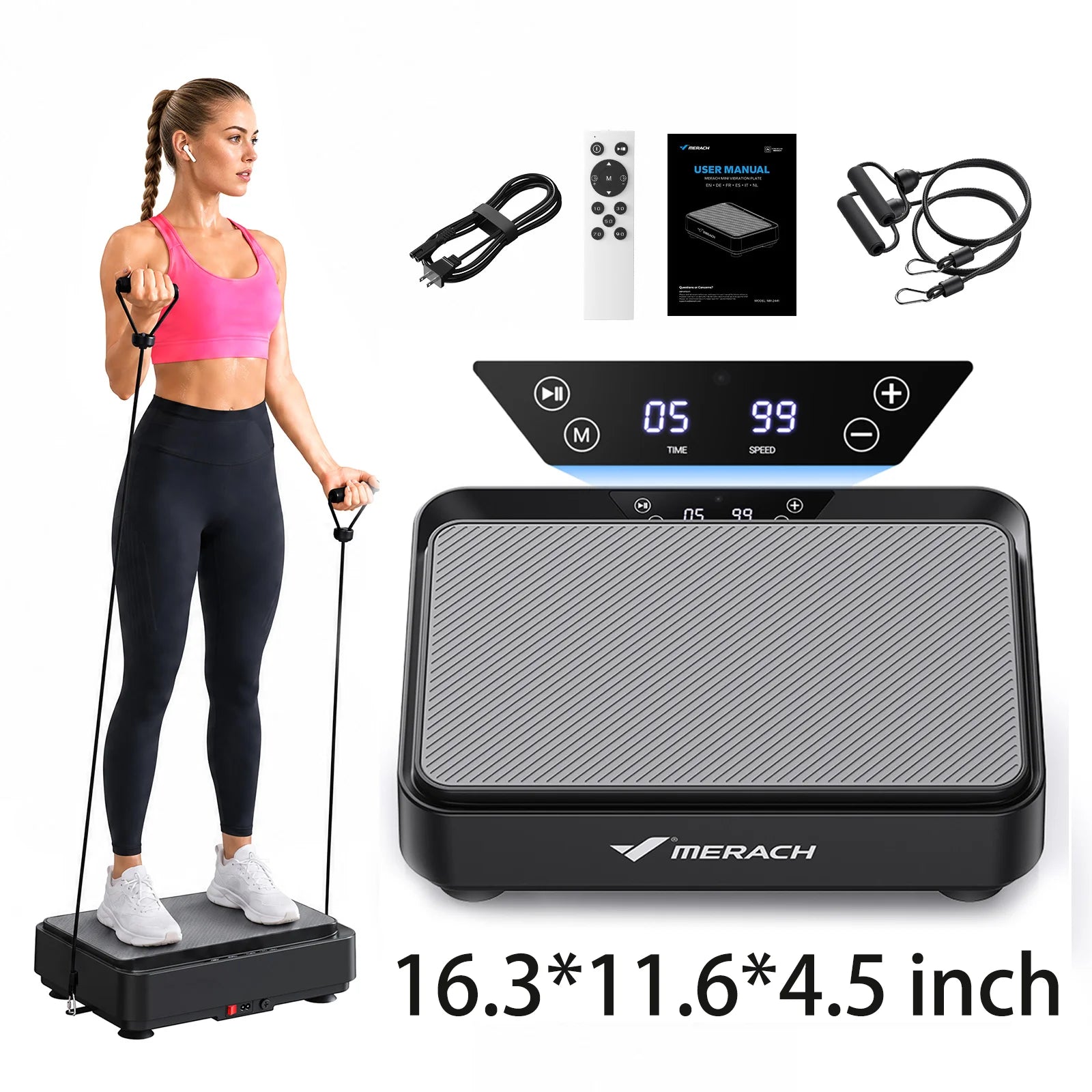 Vibration Plate Exercise Machine for Adults