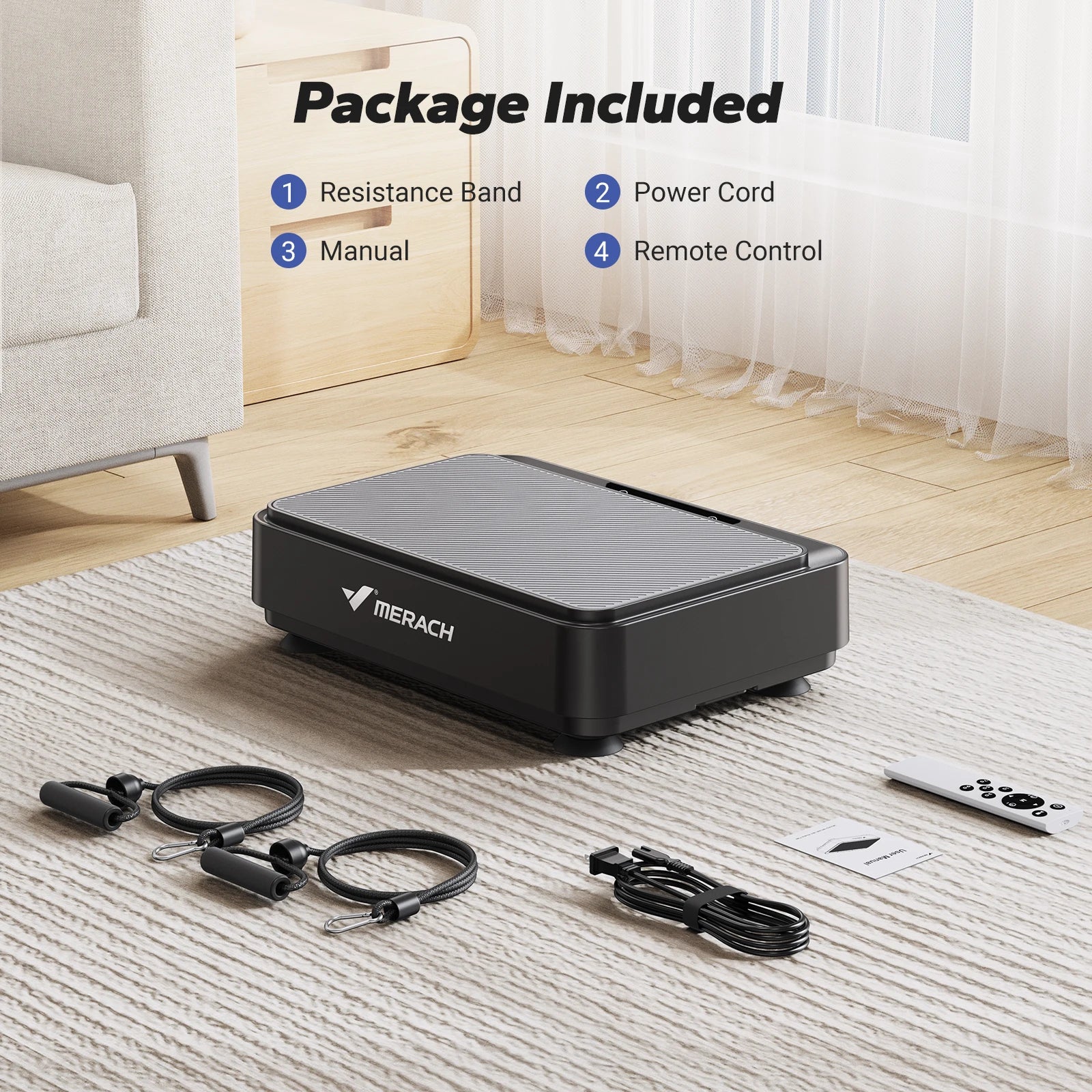 Vibration Plate Exercise Machine for Adults