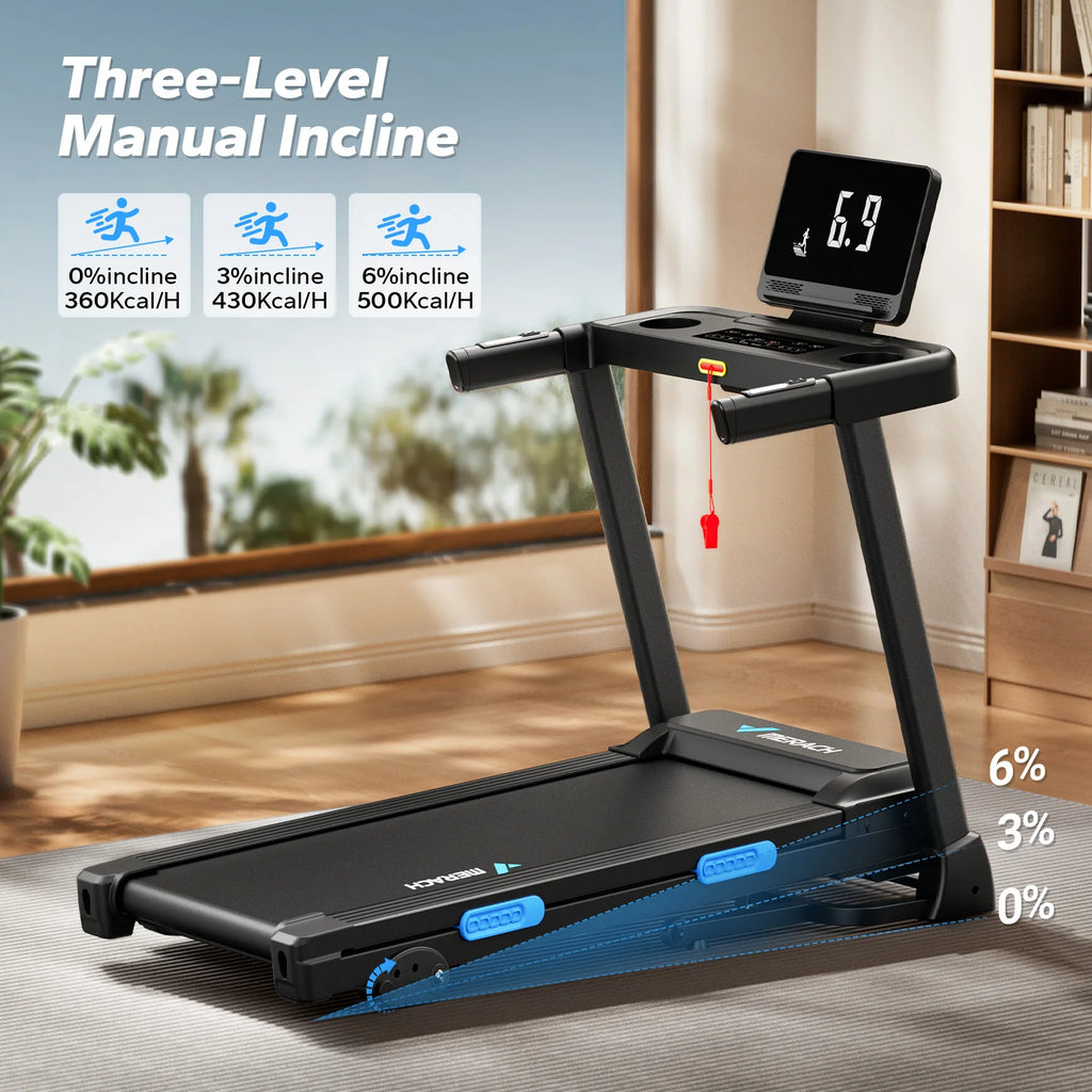 Foldable Double Deck Treadmill