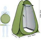 Blue  Pop Up Privacy Shower Tent