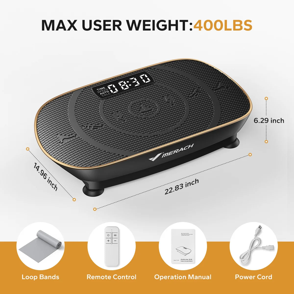 Vibration Plate Exercise Machine