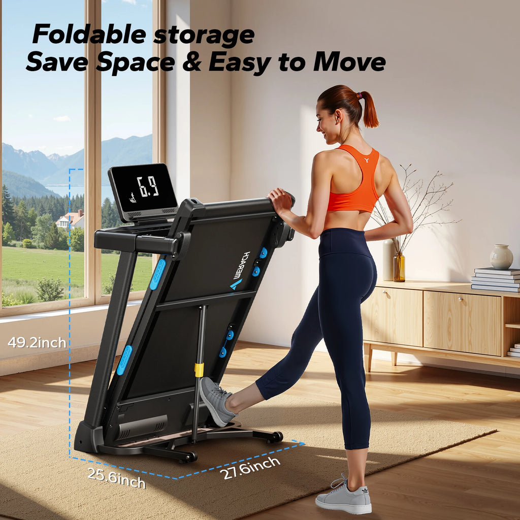 Foldable Double Deck Treadmill