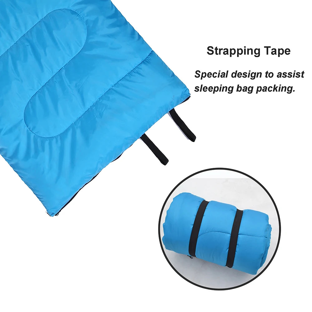 Soft Sleeping Bags with Pillow for Adult Kids