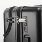 Carry On Luggage Hard Shell Spinner Suitcase USB TSA Lock Front Pocket Travel Bag