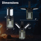 Outdoor Bug Zapper with Foldable Camping Lantern USB