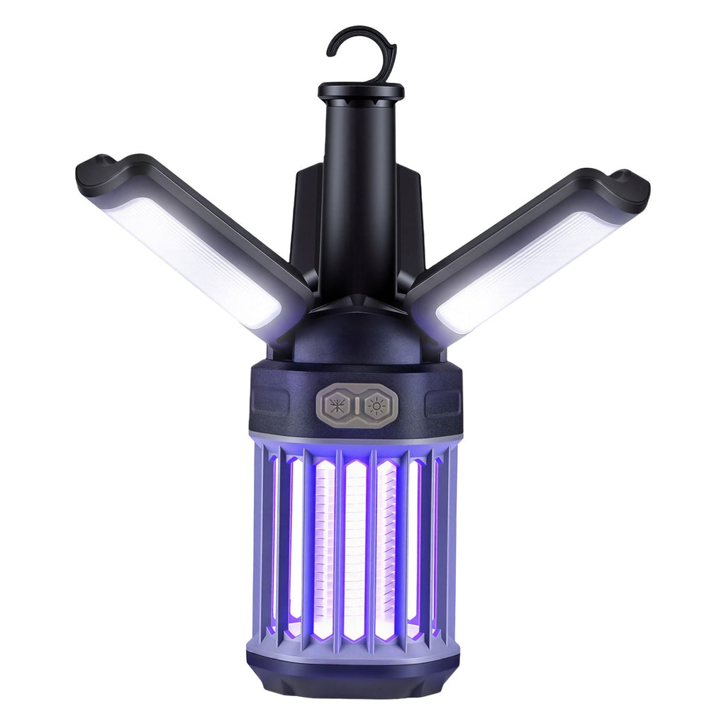 Outdoor Bug Zapper with Foldable Camping Lantern USB