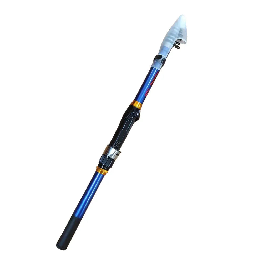 Telescopic Fishing Rod Light Carbon Cast Rod 1.5M-3M Outdoor Fishing Tool Accessories for Night Fishing and Outdoor Fishing