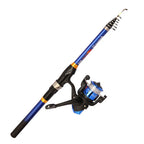 Telescopic Fishing Rod Light Carbon Cast Rod 1.5M-3M Outdoor Fishing Tool Accessories for Night Fishing and Outdoor Fishing