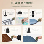 Naturehike Multi-function Air Pump Outdoor Mini Portable Fast Charge Air Pump For Inflatable Mat Travel Camping Pump