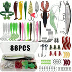 Multi-Bait Fishing Tackle Set,