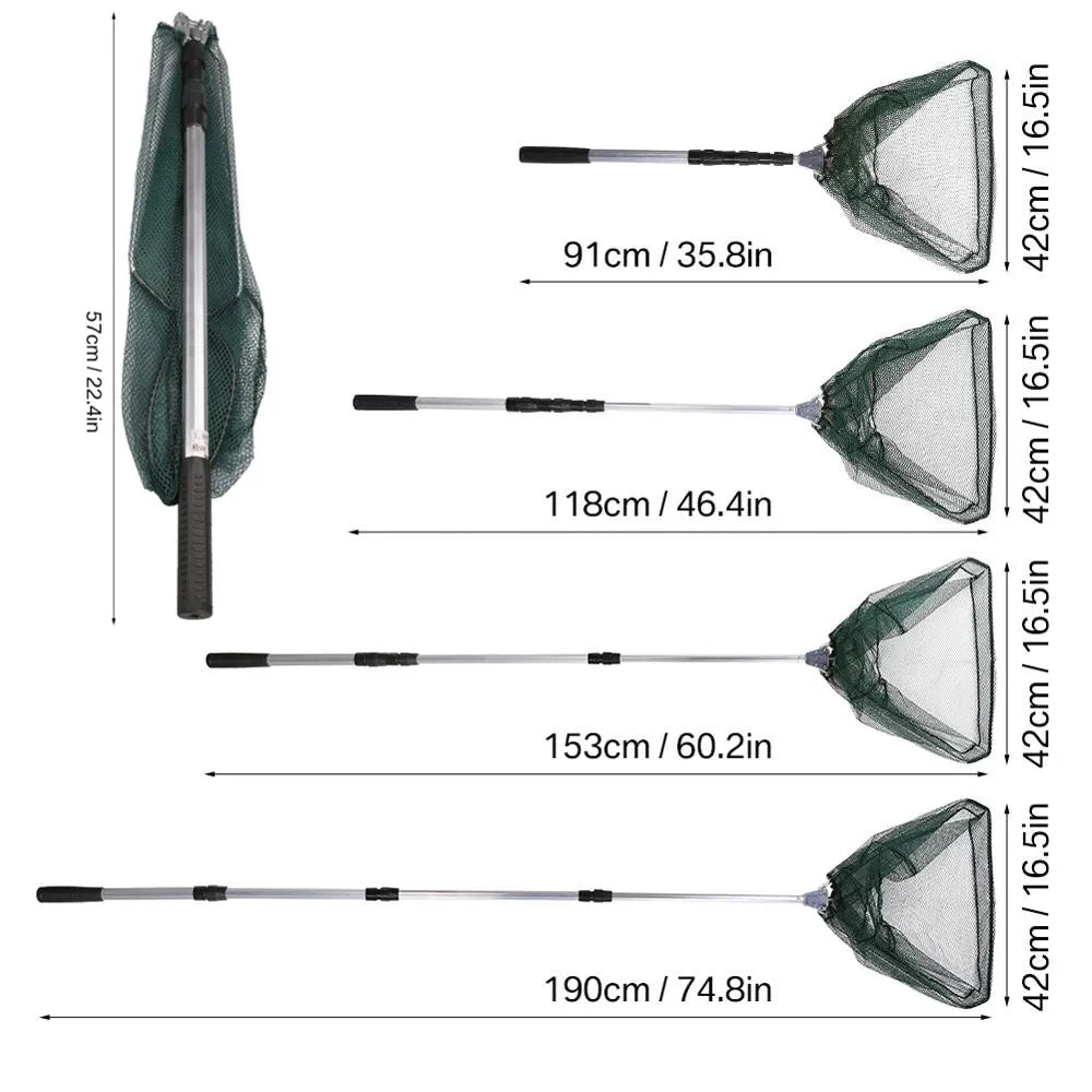 Telescopic Fish Landing Net