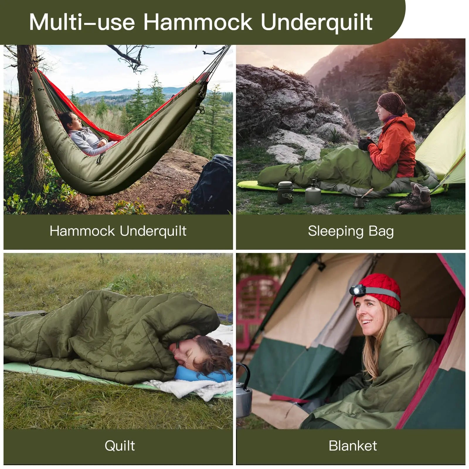 Night Cat Hammock Sleeping Bag