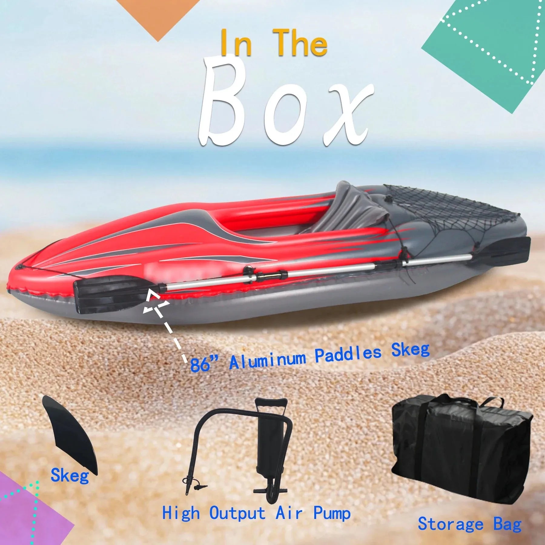Inflatable Kayak Fishing Boat