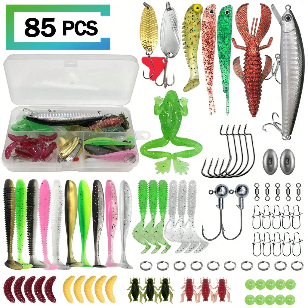 Fishing Lure Set With Box