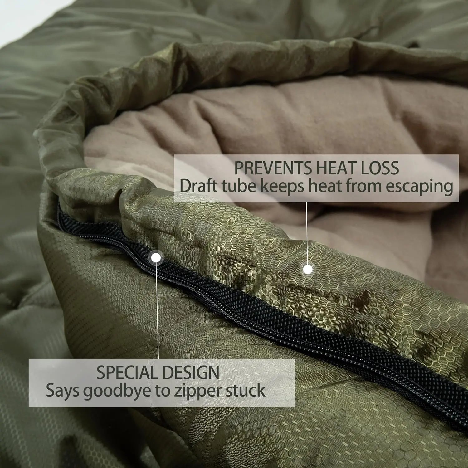 Cold Weather Large Size Sleeping Bag