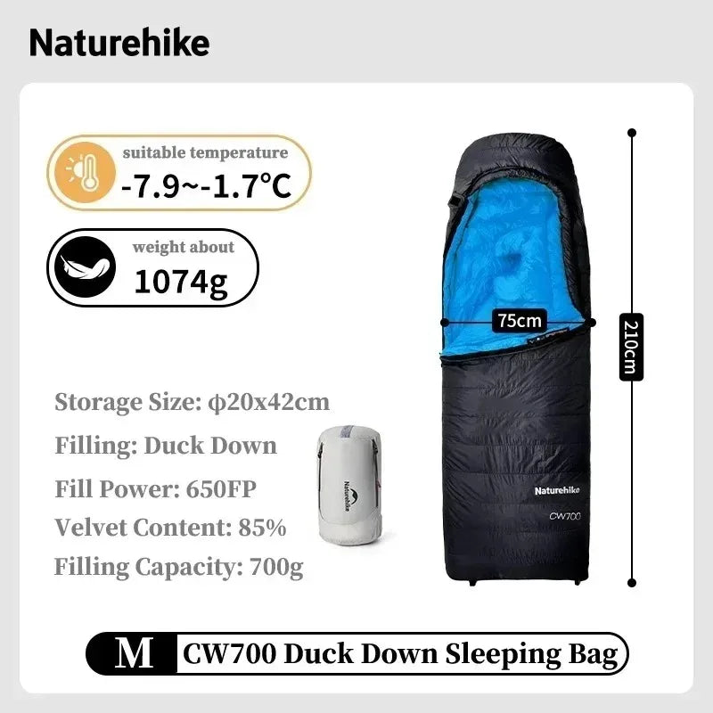 Ultralight Down Sleeping Bag for Adults