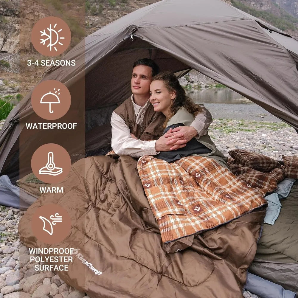 Double Sleeping Bag for Adults