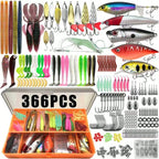 Multi-Bait Fishing Tackle Set,