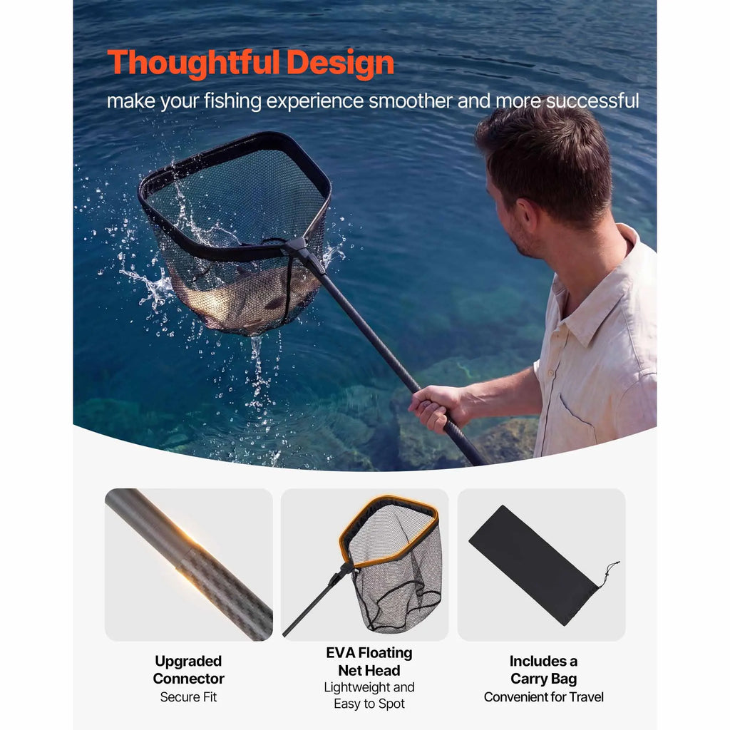 Foldable Fish Landing Nets