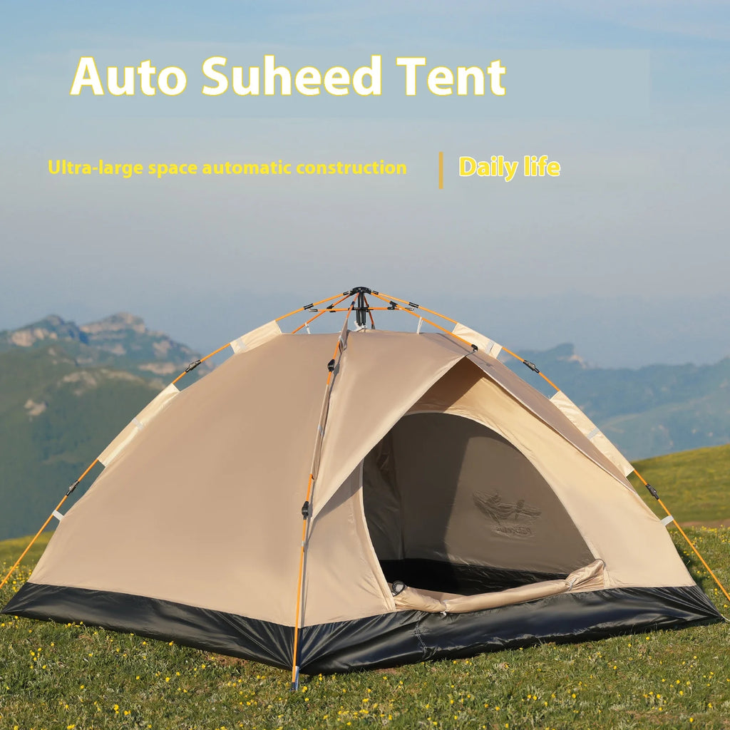 3-4 Person Instant Golden Tent -