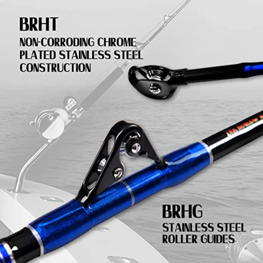 2-Piece Saltwater Offshore Fishing Rod