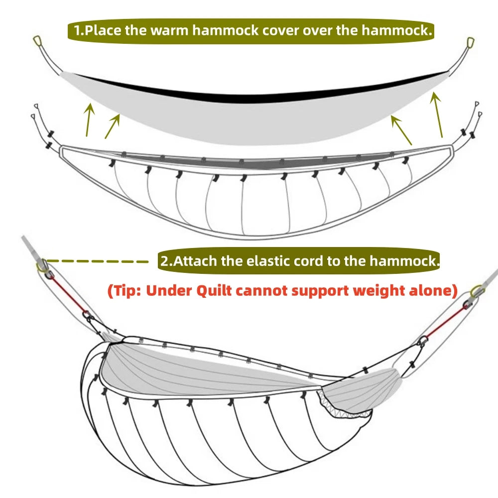 Night Cat Hammock Sleeping Bag
