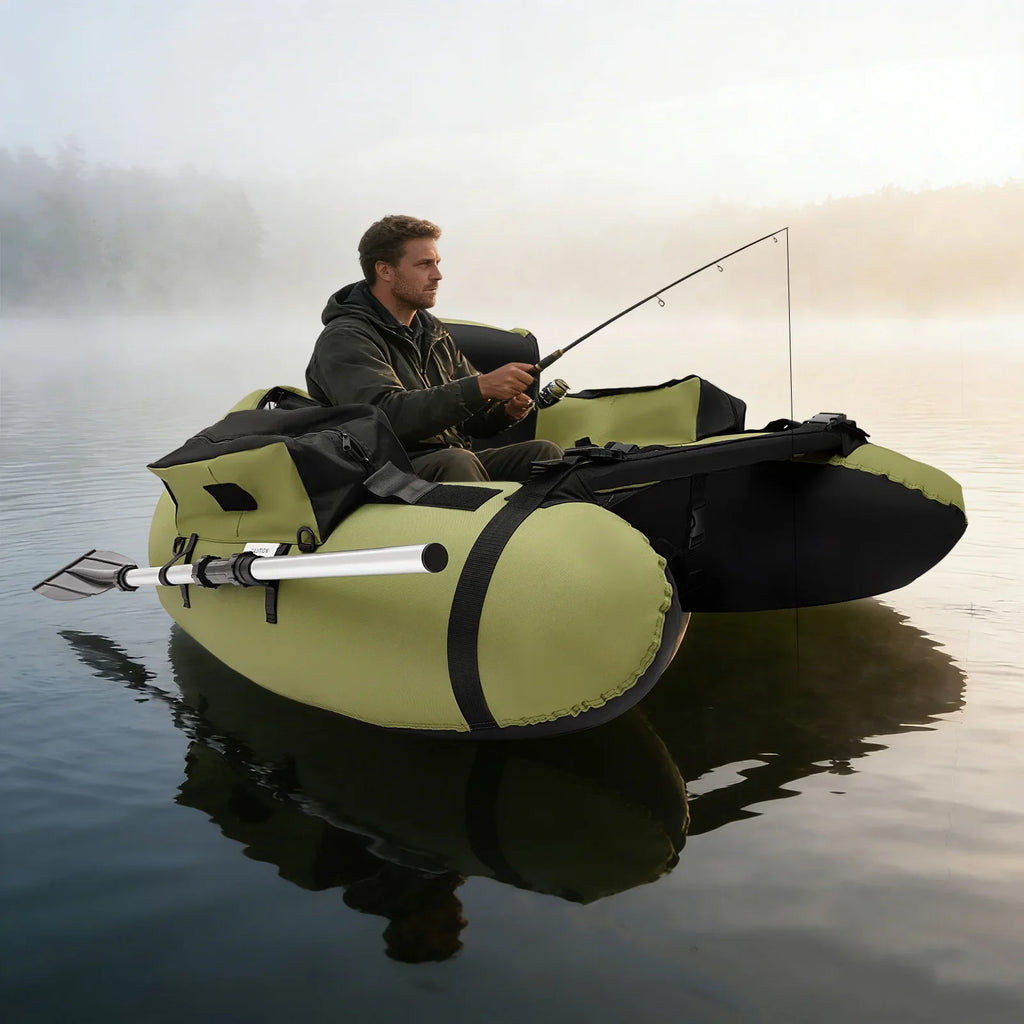 Inflatable Waterproof Fishing Boat