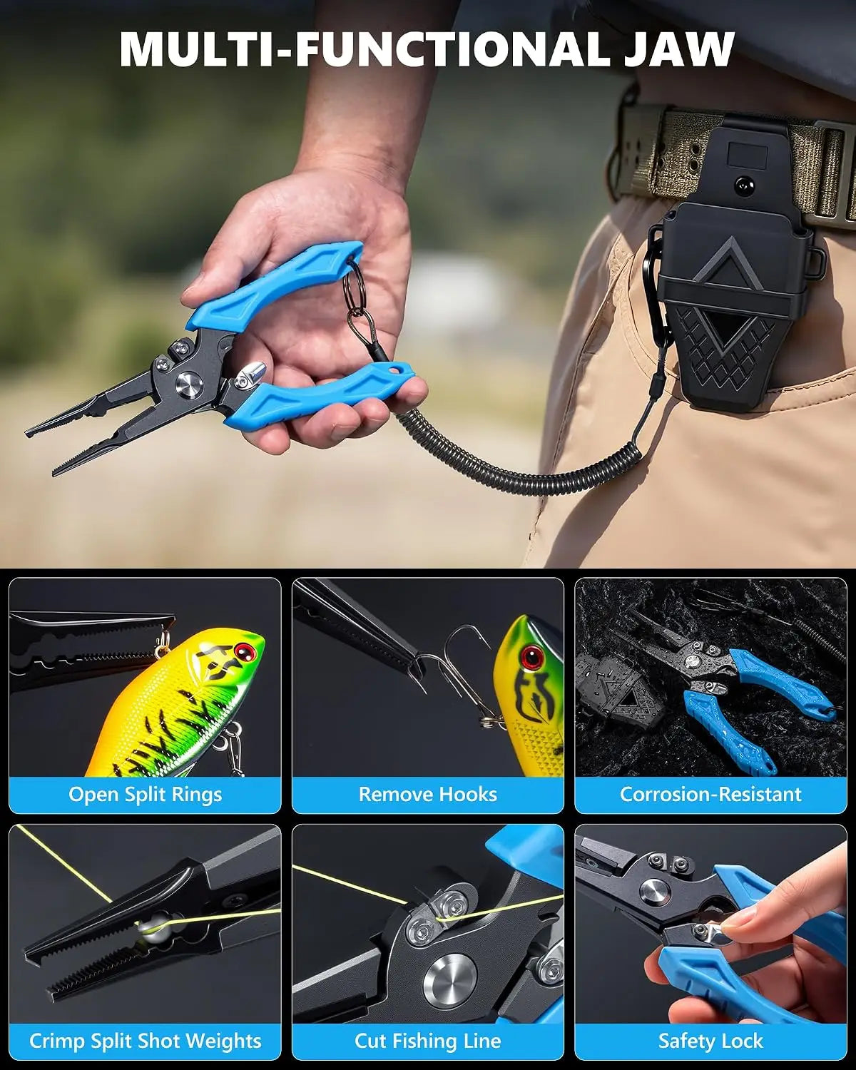 Multi-functional Fishing Tool Set