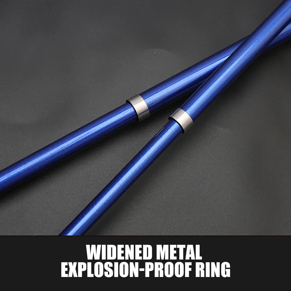 Telescopic Fishing Rod Light Carbon Cast Rod 1.5M-3M Outdoor Fishing Tool Accessories for Night Fishing and Outdoor Fishing