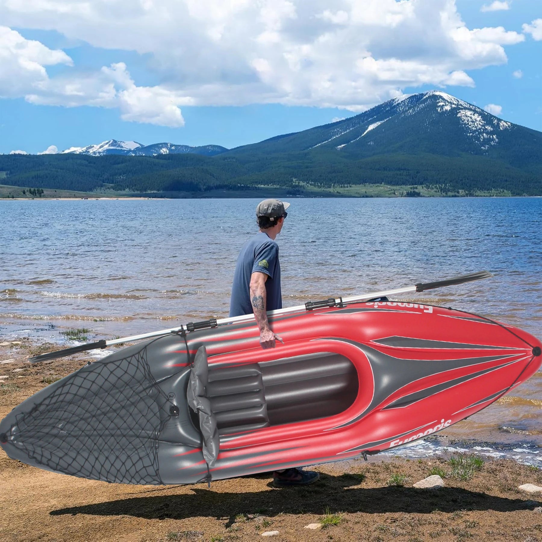 Inflatable Kayak Fishing Boat