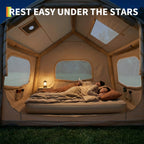 Large Inflatable Camping Tent for 4-6 Adults