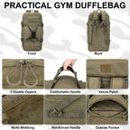 Outdoor Mountaineering Bag Moblle Tactical Backpack