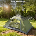 Night Cat Camping Tents 1 2 3 4 Persons with Unique Rainfly Backpacking Tent Easy Clip Setup Double Layers 2 Doors Waterproof Lightweight