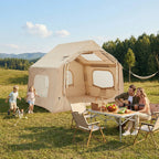 Large Inflatable Camping Tent for 4-6 Adults