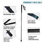Carbon City Walking Running Sticks