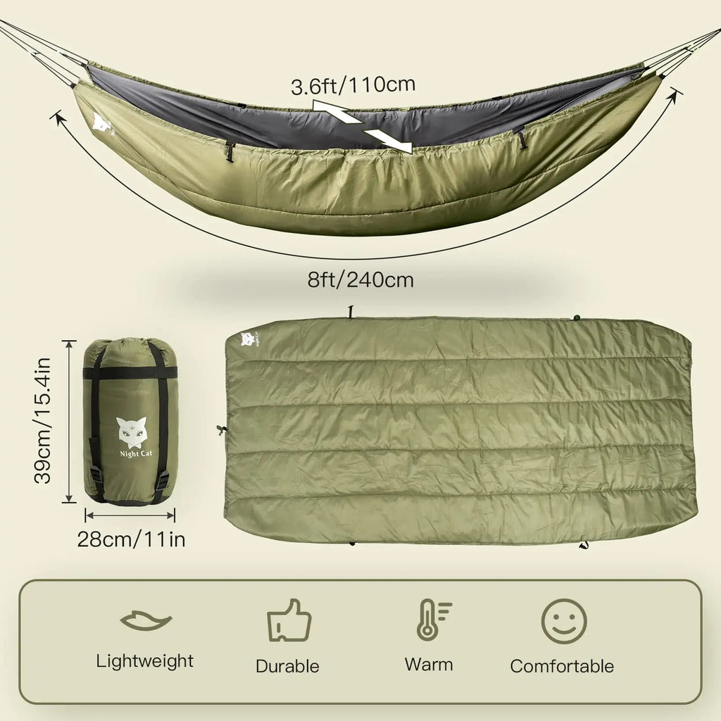 Night Cat Hammock Sleeping Bag
