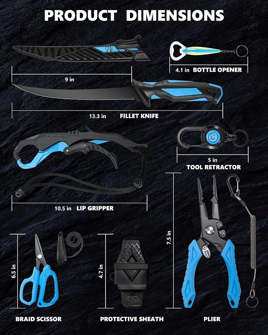 Multi-functional Fishing Tool Set