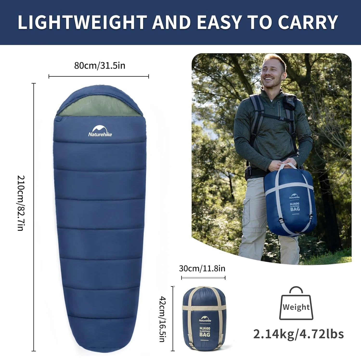 Nature Hike Mummy Sleeping Bags