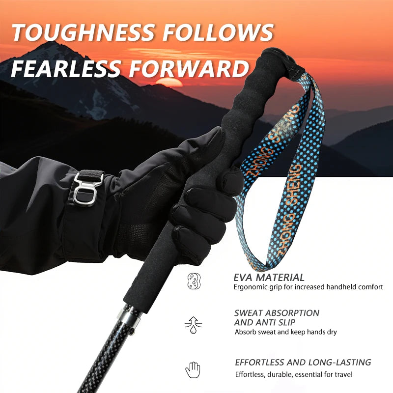 Carbon City Walking Running Sticks