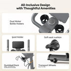 Toputure TEB5 Magnetic Exercise Bike for Indoor Cycling