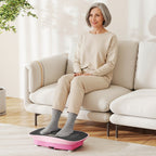 Vibration Plate Exercise Machine for Lymphatic Drainage and Weight Loss with 10 Speed Intensities