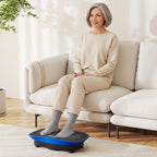 Vibration Plate Exercise Machine for Lymphatic Drainage and Weight Loss with 10 Speed Intensities