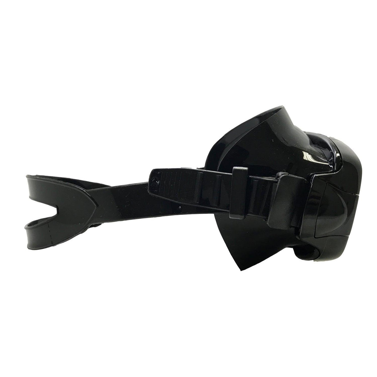 Scuba Choice Mask With Yellow Mirror Coated Lense + Black/Yellow Snorkel Combo