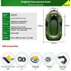 WTY Thickened Drifting Boat, Kayak Two Three Five Outdoor Fishing Boat