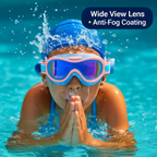 Kids Swim Goggles with Anti-Fog and UV Protection