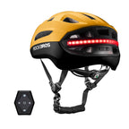 Smart Bike Helmet with Remote-Controlled Warning Lights